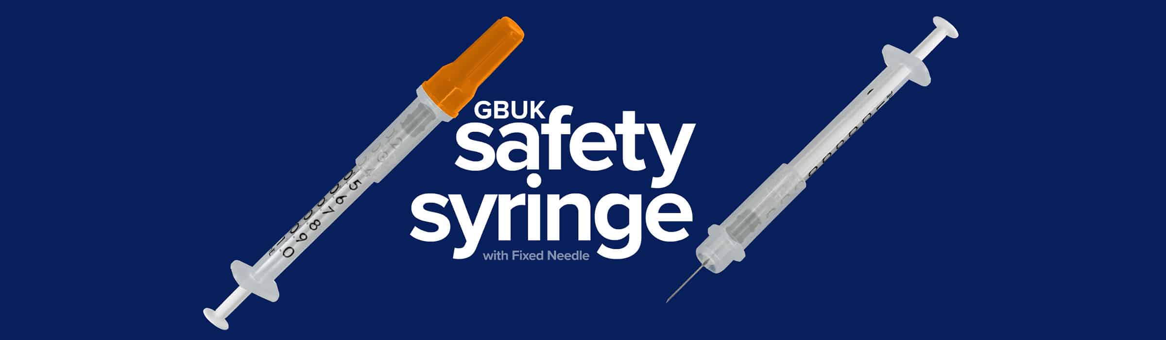 Safety Syringe with Fixed Needle