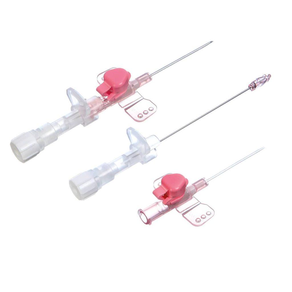 Polysafety Ported Cannula with wings
